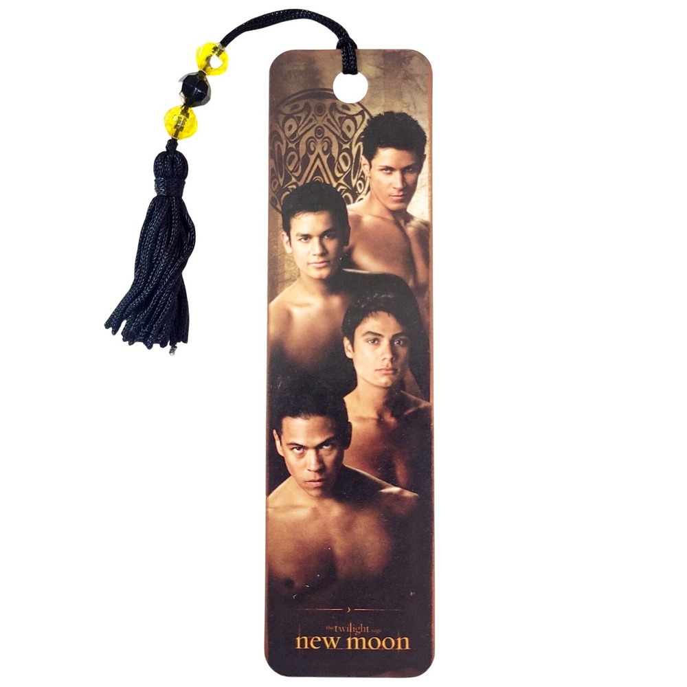 2009 Twilight New Moon Boys Bookmark Quileute Wolf Sam Paul Jared Embry, Antioch